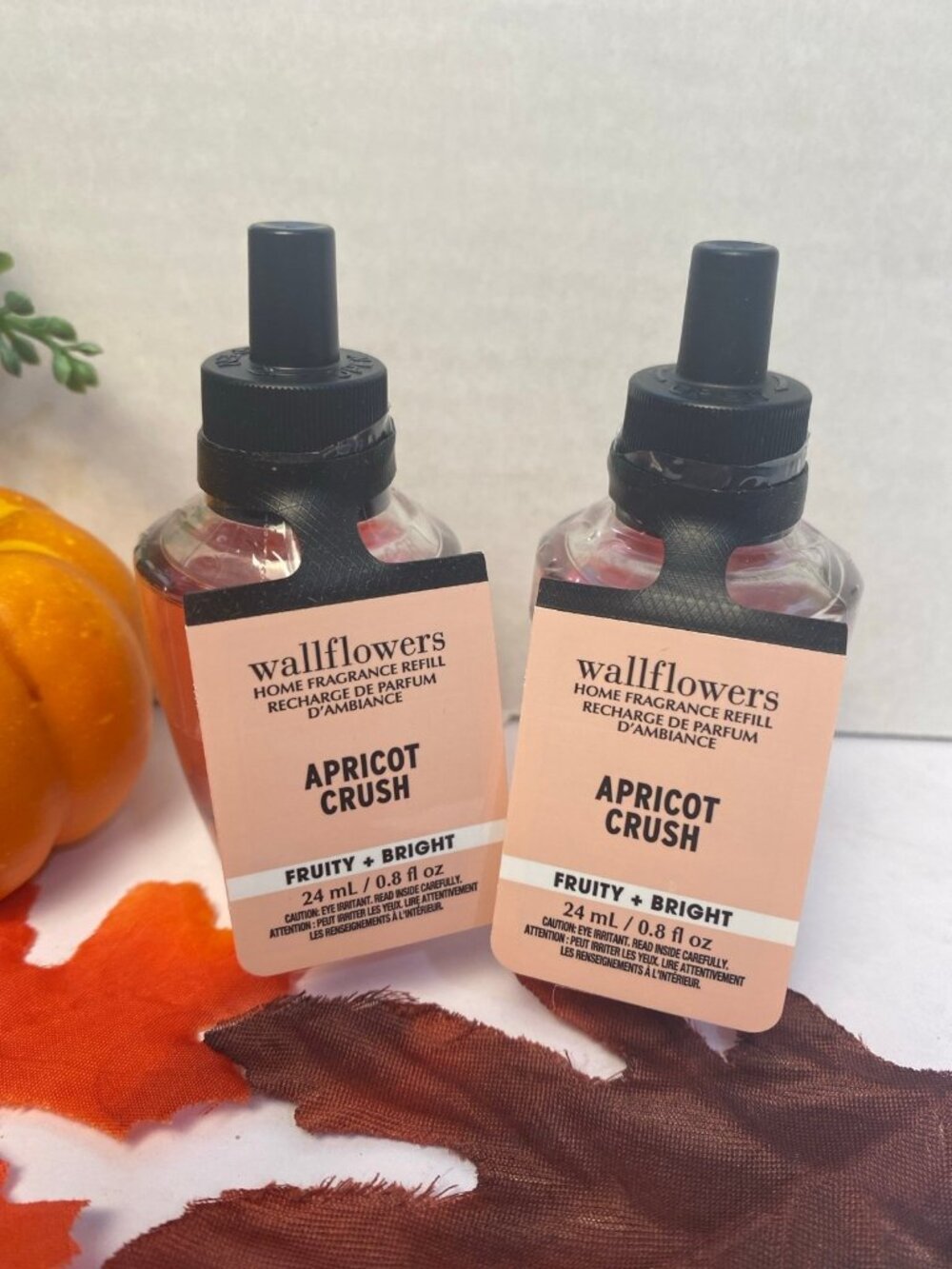Apricot Crush 2 New Bath & Body Works Home Wallflower Refills